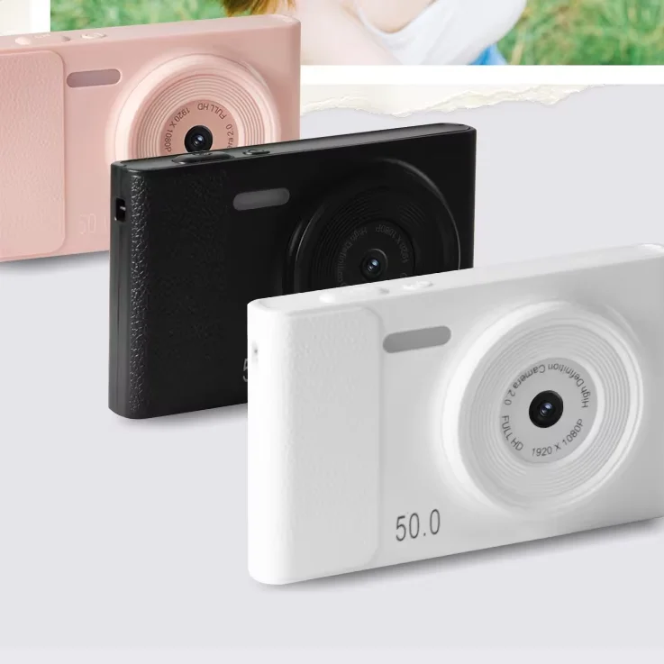 HD Kids Camera Student 1080P Clear Video Smart 4K Compact 2.4 inch HD IPS Screen Kids Digital Video Kids Mini Digital Camera