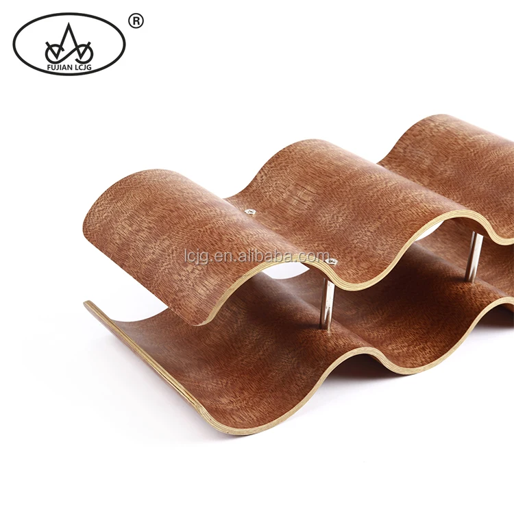 Хорошее качество Новый стиль роскошный Штабелируемый Винный Стеллаж Дерево