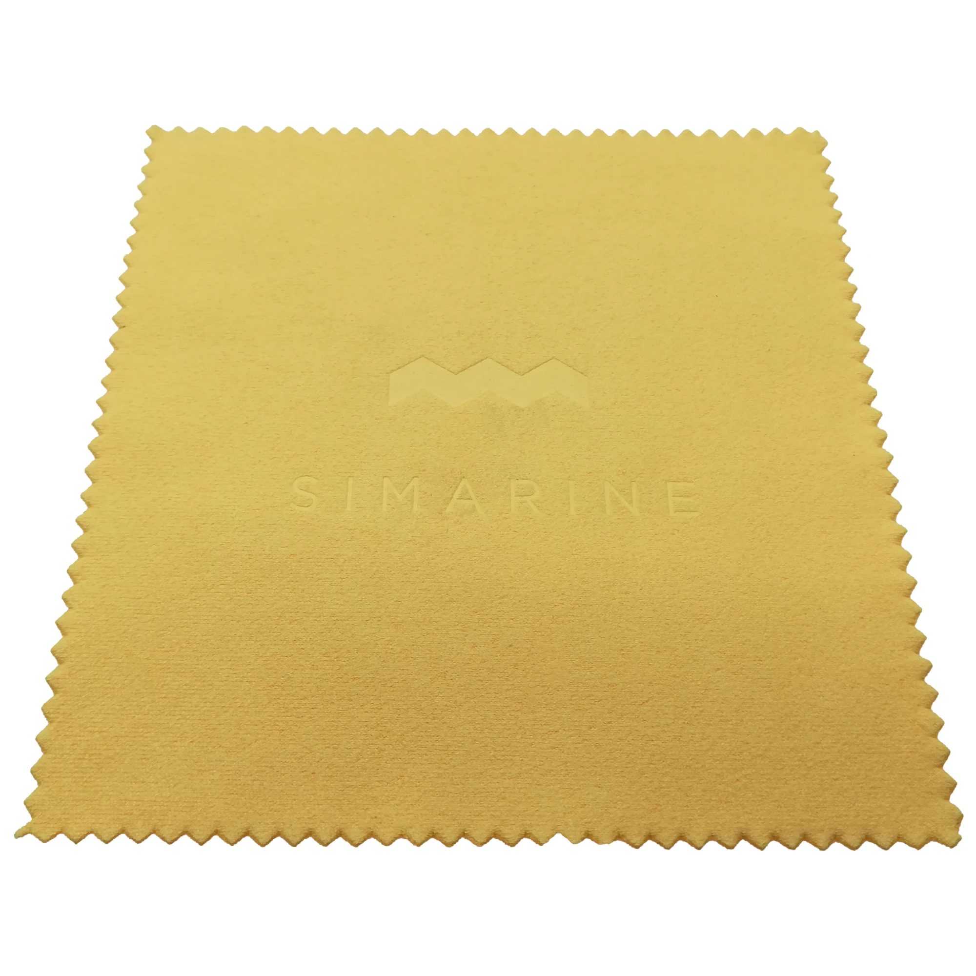 Custom Logo Soft Microfiber Gold Silver Anti Tarnish Polishing Clean Cloth For Jewelry