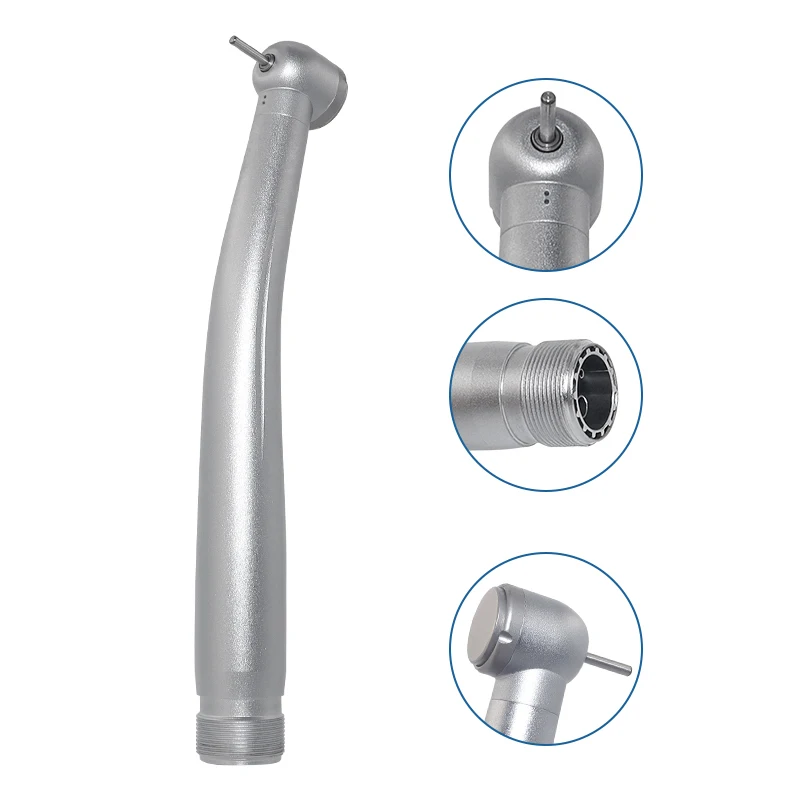 Металлическая Стандартная головка высокоскоростной стоматологический наконечник кнопочный один спрей для воды лабораторная дрель