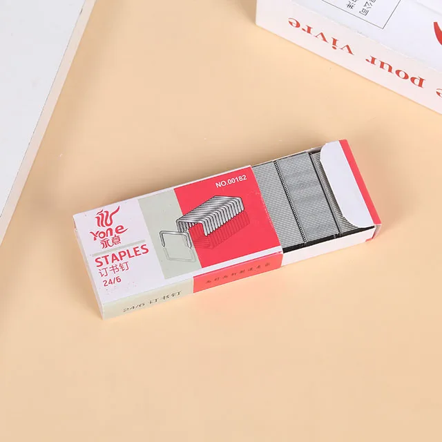 10# nails unified universal staples Small staples small color box manufacturers wholesale mini nails office school staples