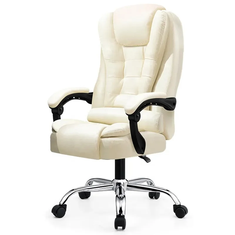 Factory Supply Modern India Leather Chair Boss Ergonomic Massage Gaming Chair Black Reclining Desk Office Chair with Footrest