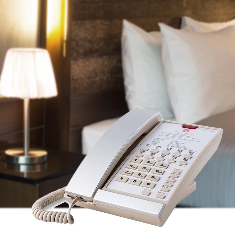 Cord Telephones Oem Odm Star Hotel Handset Hands-free Guest Room Cord Telephone