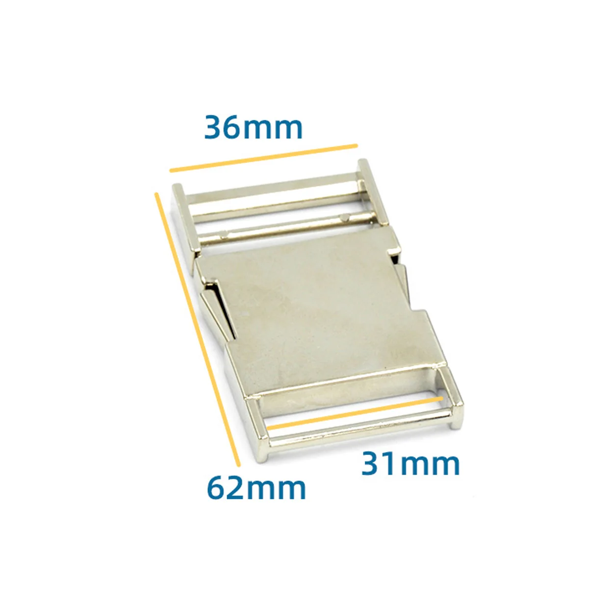 Fashion High Quality Metal Side Release Buckle Metal Custom Wholesale Alloy Man Pin Reversible Belt Buckle