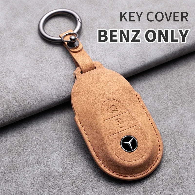2024 New Design Fashion Factory wholesale Car Keychain case cover For Mercedes Benz Car Key Accessories