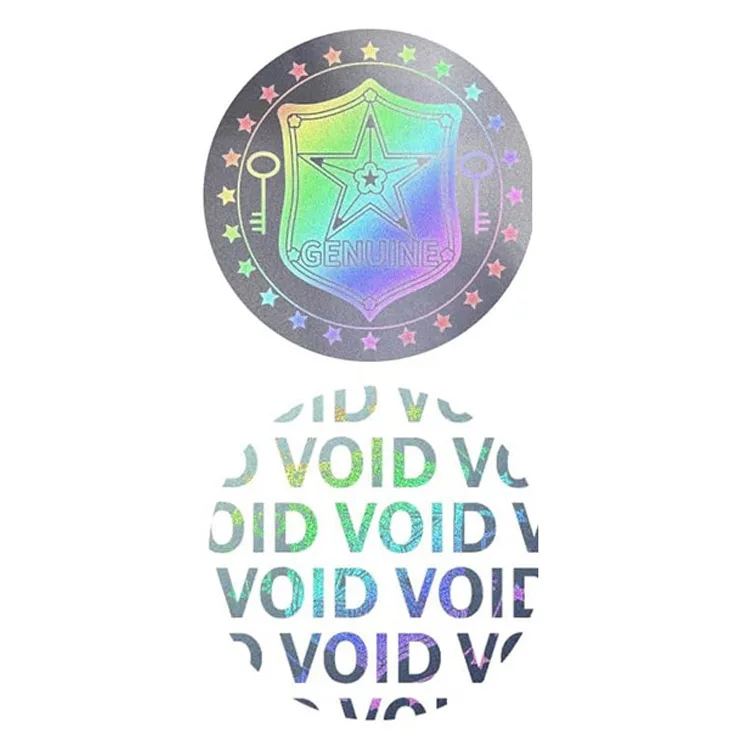Anti-counterfeiting Security Holographic Labels Sticker for Product Authentication