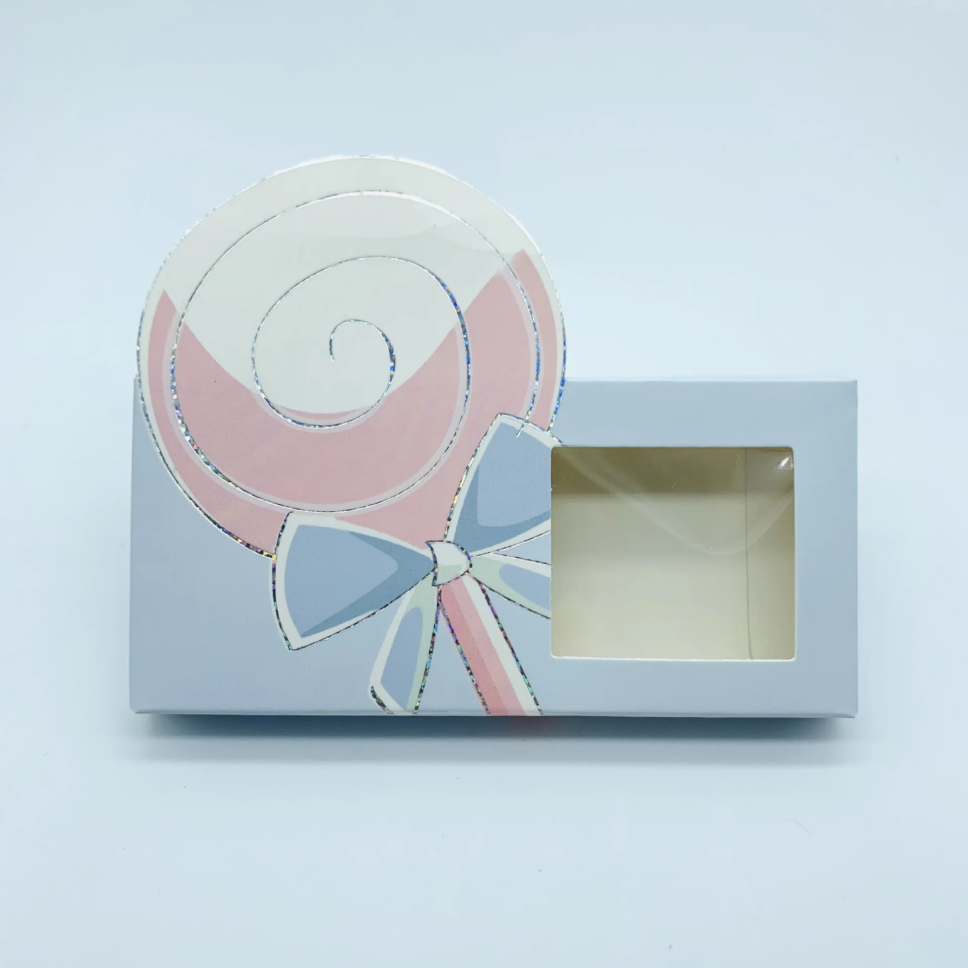 eye lashes box packaging custom logo with 25mm mink lash cheap candy themed lash boxes custom logo