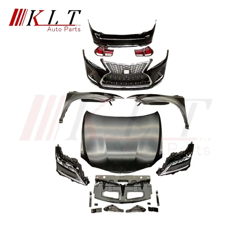 KLT High quality plastic RX old upgrade new convert 2020 model body kit for lexus RX300 rx350 rx450h rx270 2005-2008 bodykit