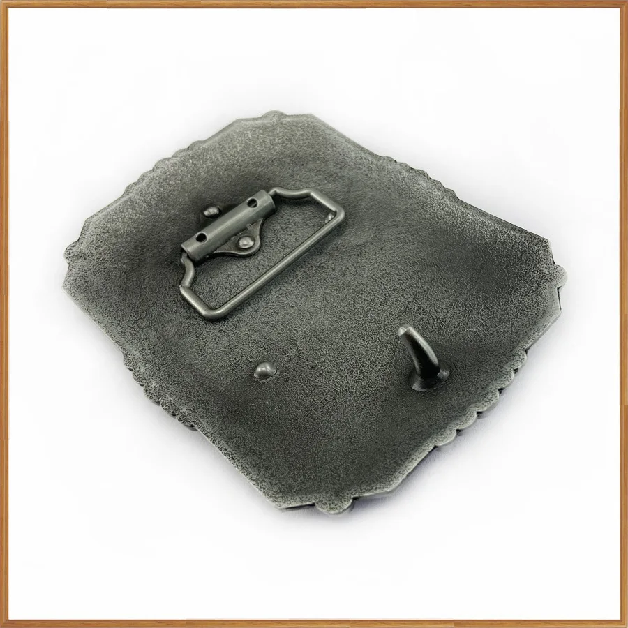 Manufacturer Wholesale Custom Zinc Alloy Brass Mens Western Cowboy Logo Horse Metal Buckle for Leather Belt