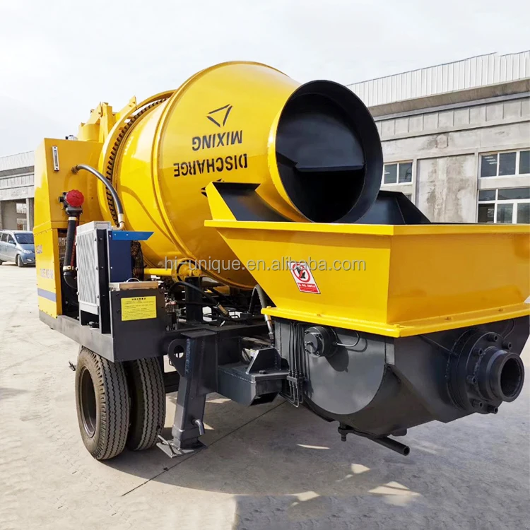 Jbt30 Electric Concrete Mixer Pump with Mixing and Pumping Function