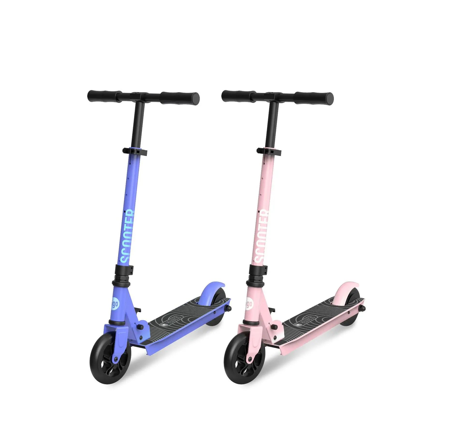 Cheap Europe Warehouse Blue Foldable 3 In 1 High Quality Drift Shenzhen Two 2  Wheels Kids Electric Scooter