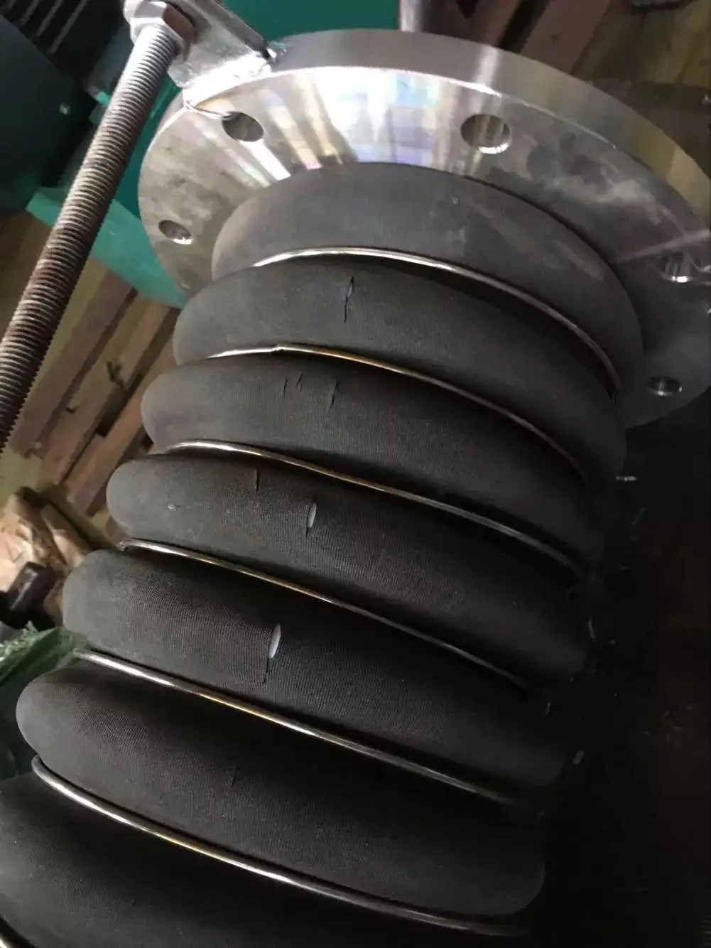 Fan soft connection,Nonmetal Expansion Joint,Ducting Fabric Bellow,Air Compensator