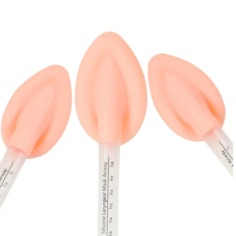 
One-time use laryngeal mask airway catheter medical adult reinforced medical silicone material 