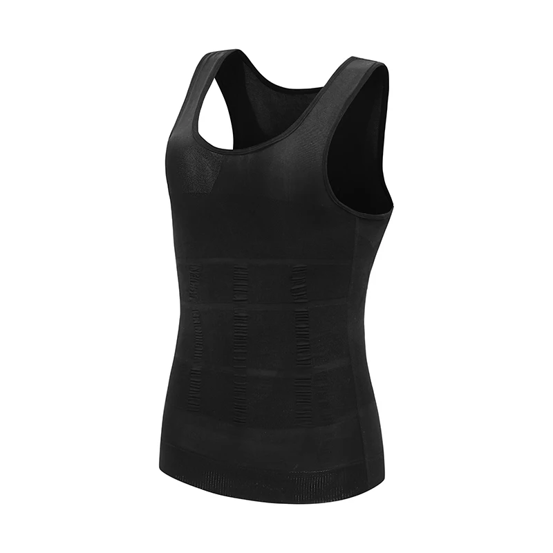 
10Years Factory For Mens Body Shaper Compression Slim Shirt Wholesale Price 