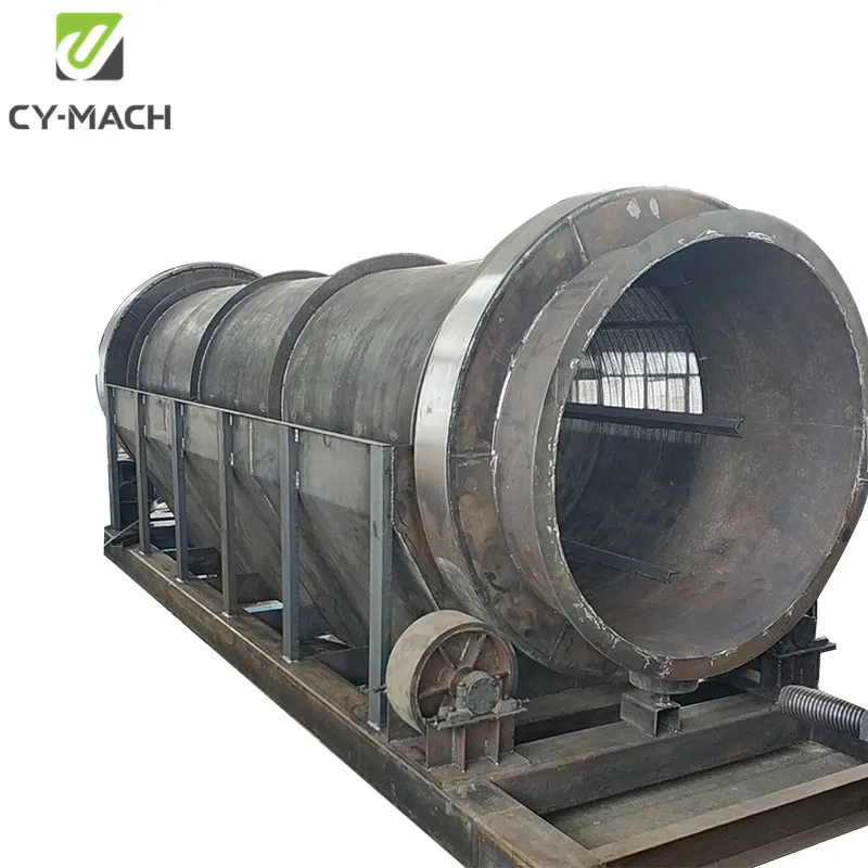 CY-MACH Rotary compost drum Sieve/Trommel Screen for Sand Compost