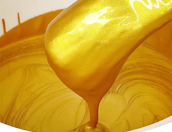Gold mica powder Pearl pigment for paint