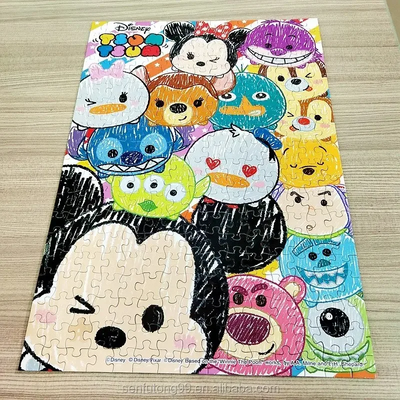 Educational style puzzles inspire kids intelligence puzzle game