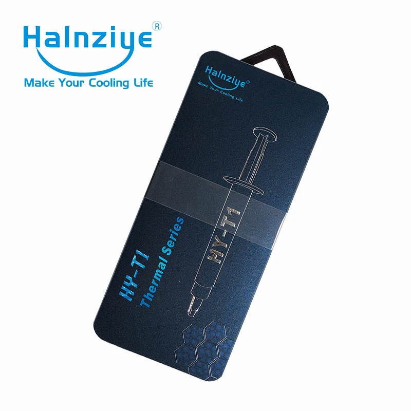 
 Термопаста новая greas соединение HY-T1 с теплопроводностью 8,3 Вт/м-k для high end ПК и ноутбуков 