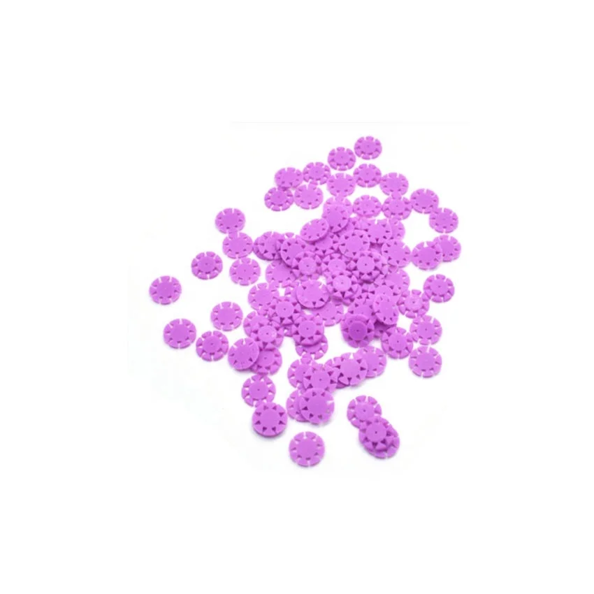 Стоматологические эндофайлы 200 шт. заглушки для цветов дезинфекция маркировка круг стоматологическое кольцо счетные листы стоматологии