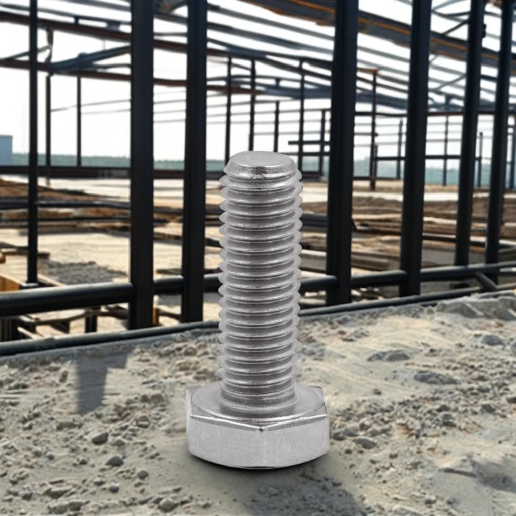 High Quality Steel Hex Bolts 8.8 10.9 Grade Bolts and Nuts M10 Size with Hex Head Various Materials-Din & ISO Standards