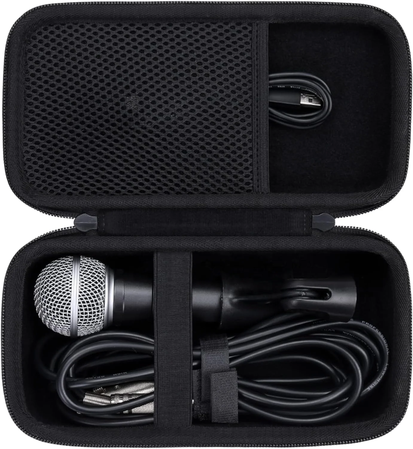 Жесткий переносной чехол для EVA совместимый с микрофоном Shure SM58/PGA48/SM48S/BETA 58A/PGA58/SV200/SV100/KSM8