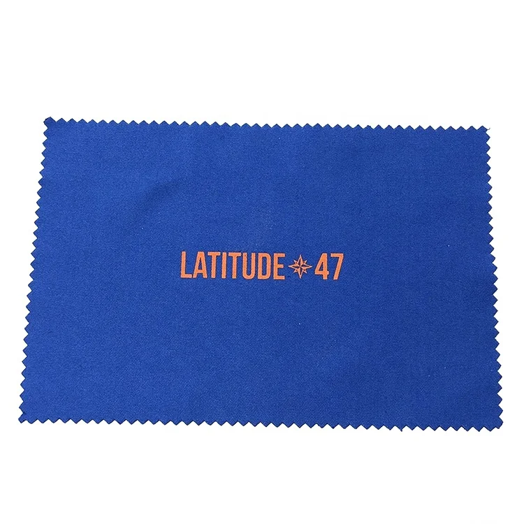 Рекламная ткань из микрофибры для чистки линз оптом