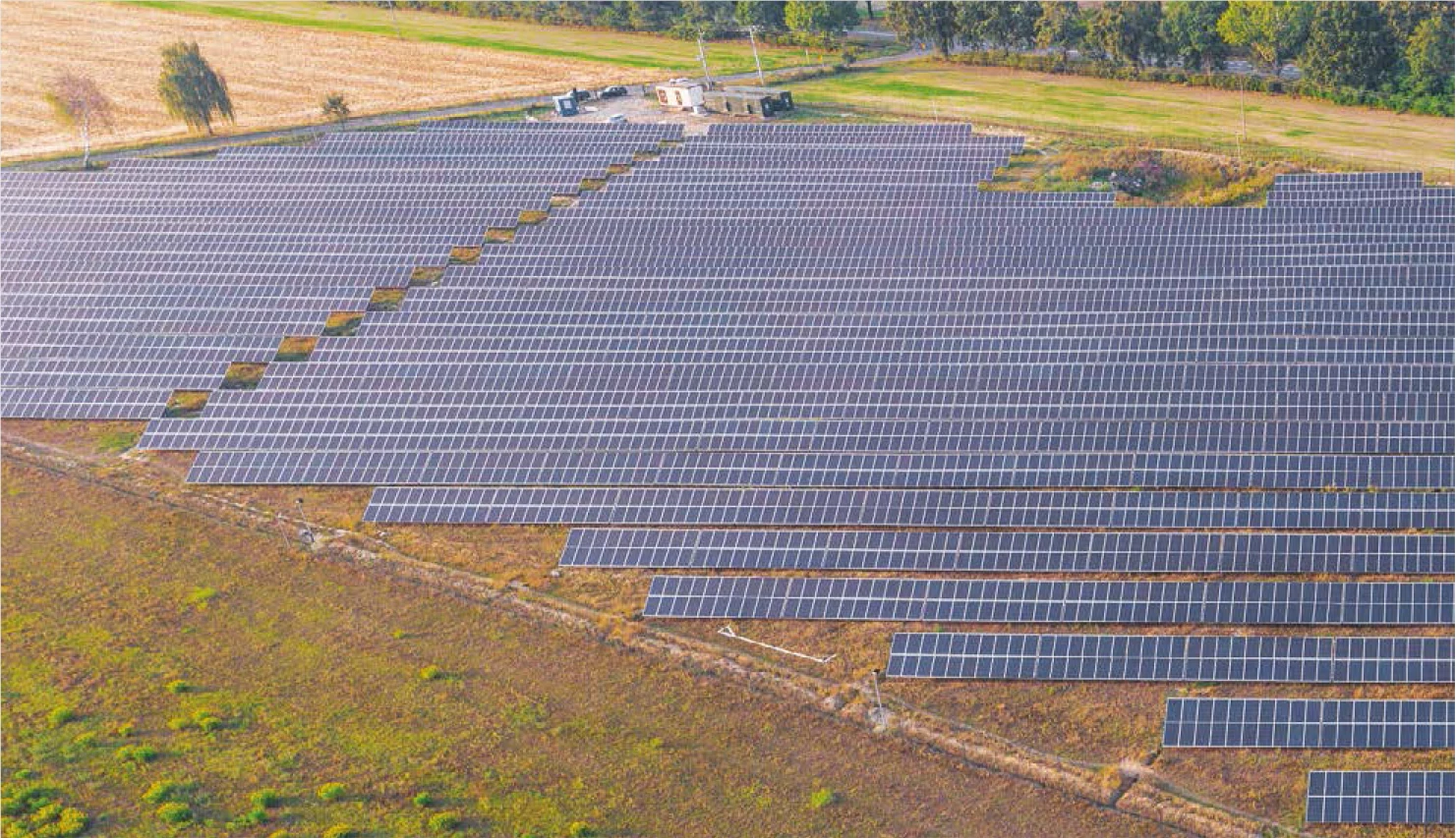 Solar PV C Pile Ground Mounting Structure Solar Panel Pole Mount