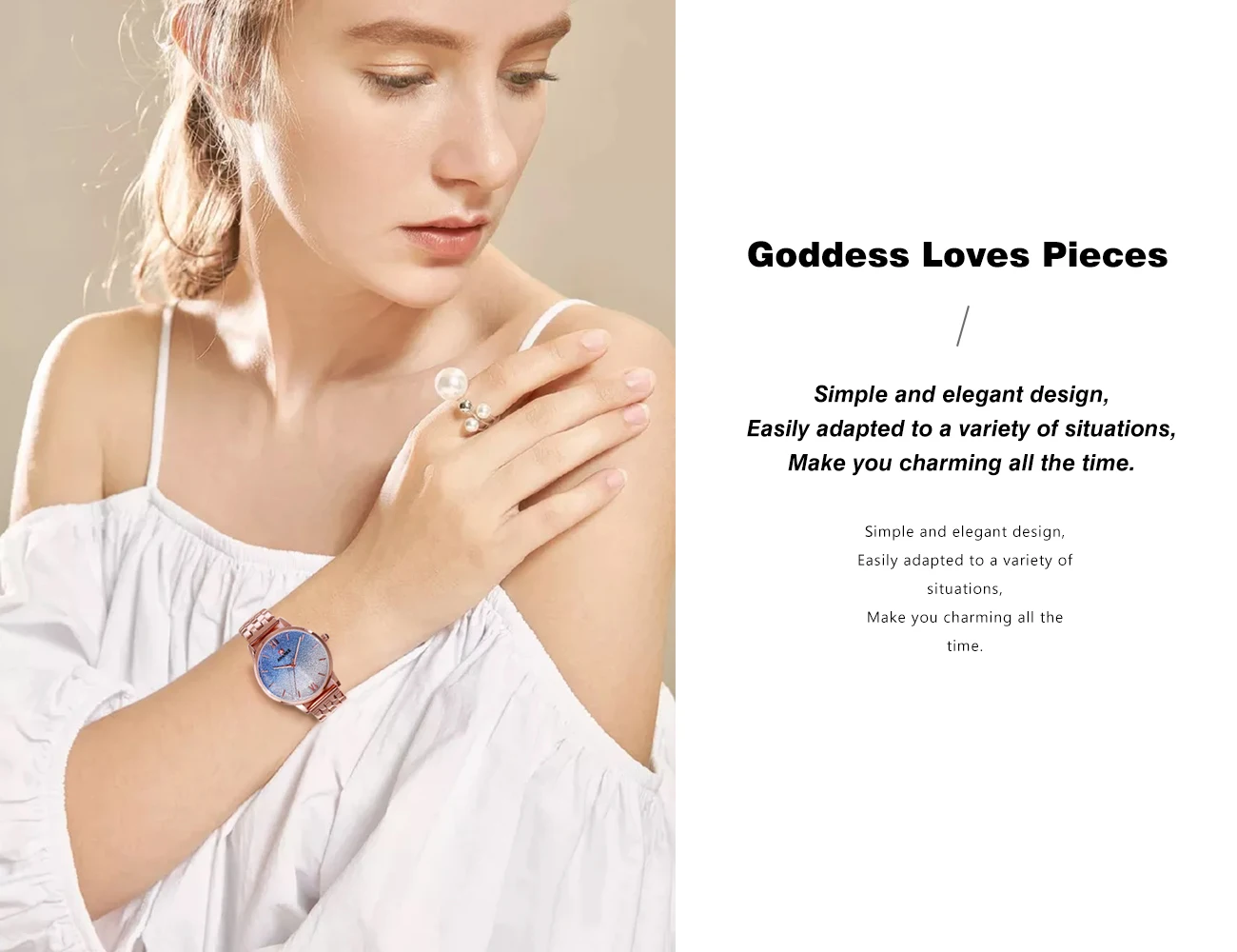 ANANKE Ladies Quartz Watch Fashion Luxury Colorful Gradient Color Starry Dial Stainless Steel Mesh Band Women Watches