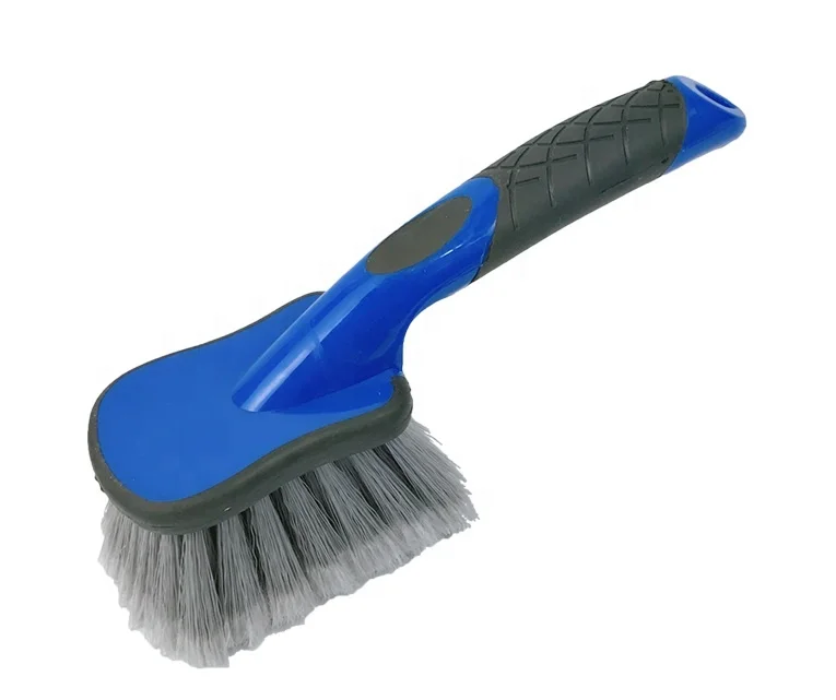 EcoClean Short handle Car tire cleaning Wash detailing wheel brush