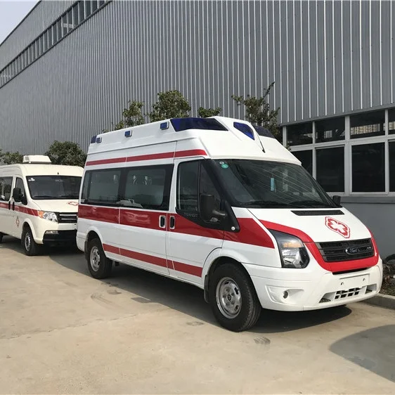 LHD Diesel ICU Medical Clinic New Ambulance Types Car Price For Sale