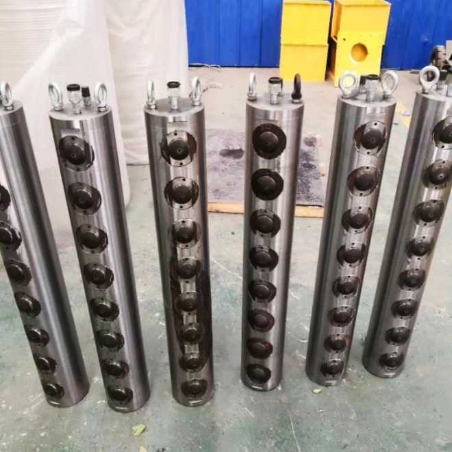 Factory Supply 450 Tons Force Upwards Hydraulic rock splitter stone splitting machine