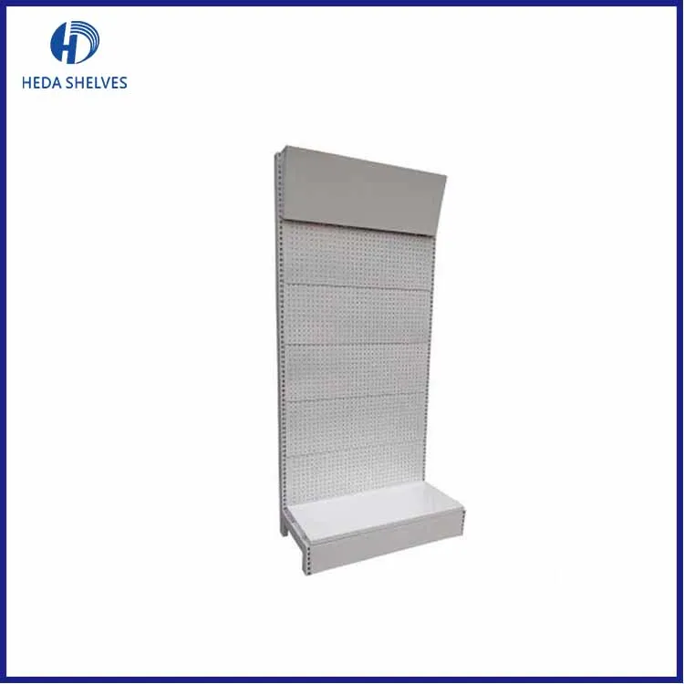 POP Hardware Tools Rack Display Stand retail store perforated hair extension metal display stand with hooks