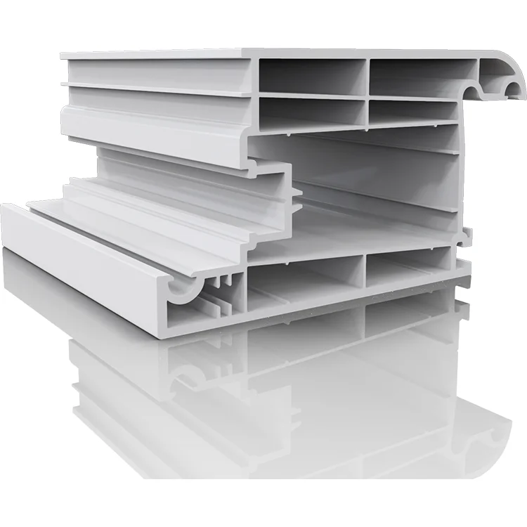 60# Rounded Series High Quality Building Companies Upvc Frame Extruded Upvc Plastic Pvc Profile
