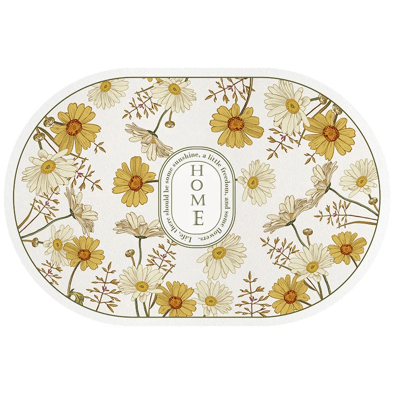Household Items Diatom Earth Bath Mat For Bathroom Floor Bath Mat Diatomaceous Earth Shower mat 40x60cm