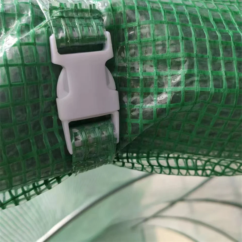 Single Span PE film Cover Plant Growth Grow Tent Hothouse Walk-in Galvanized Small Tunnel Mini Greenhouse