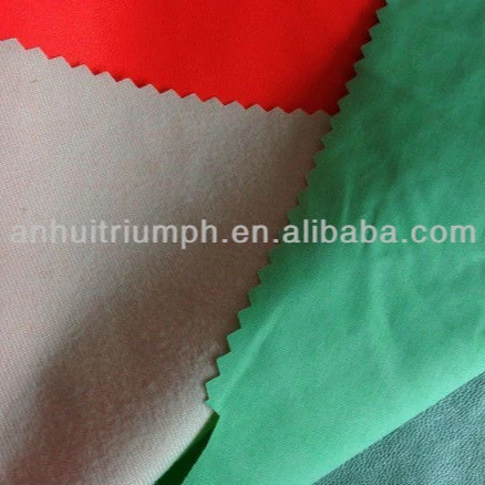 Top quality flocking leather for shoes