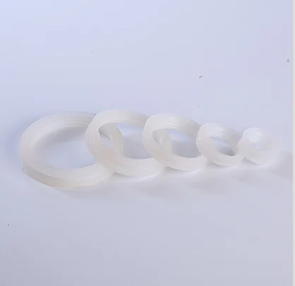 Transparent silicone rubber tool sealing ring, toilet sealing accessories