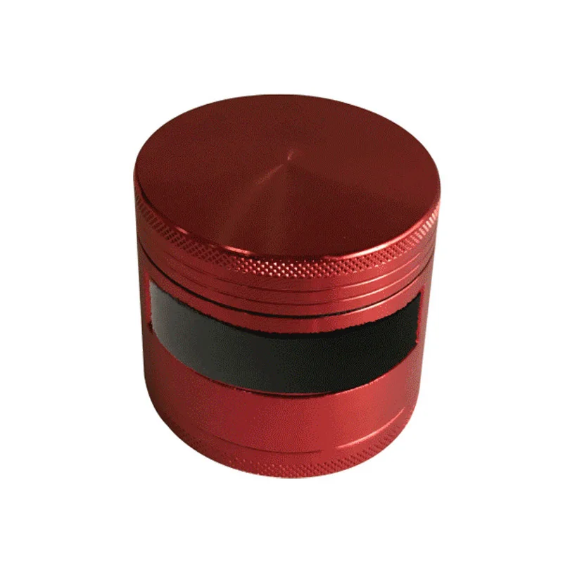 New arrival Wholesale Tobacco Grinder for Dry and Tobacco Portable aluminum Metal Grinder 63mm