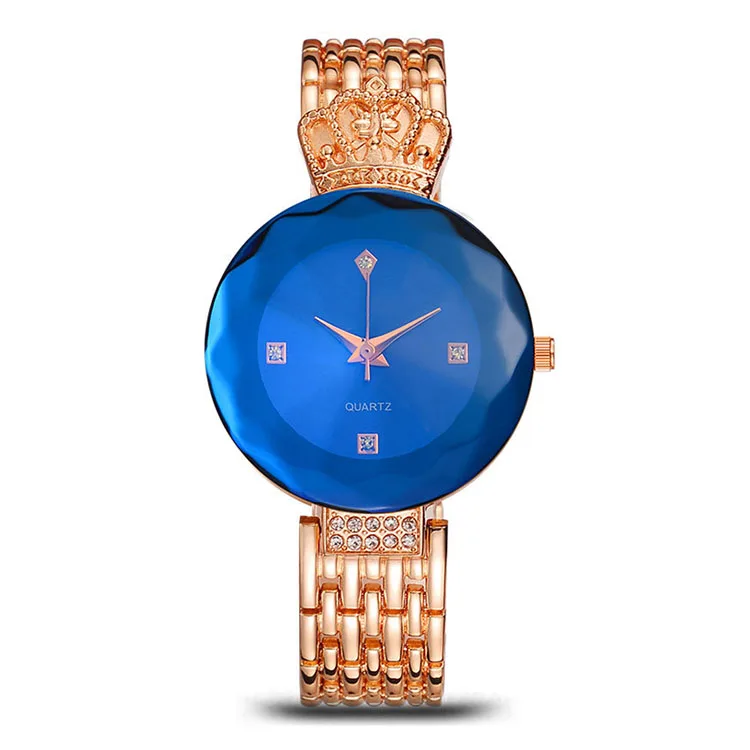 Spot Wholesale Luxury Alloy Quartz Crown Ladies Watch