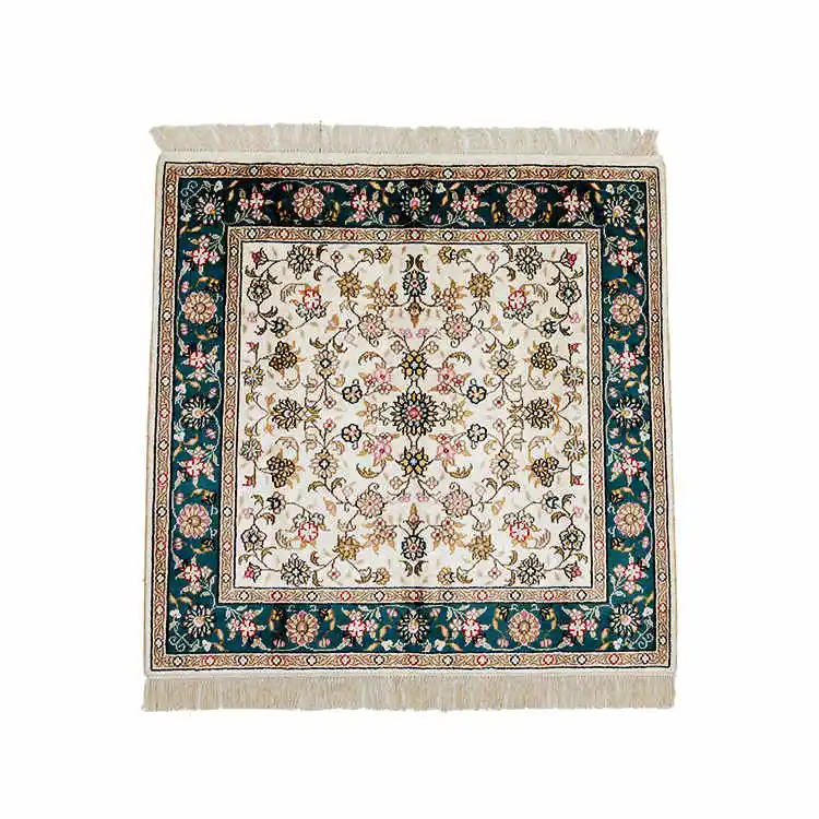 3x3ft Estate Carpet Silk Carpet Hand Knotted Silk Carpet Product
