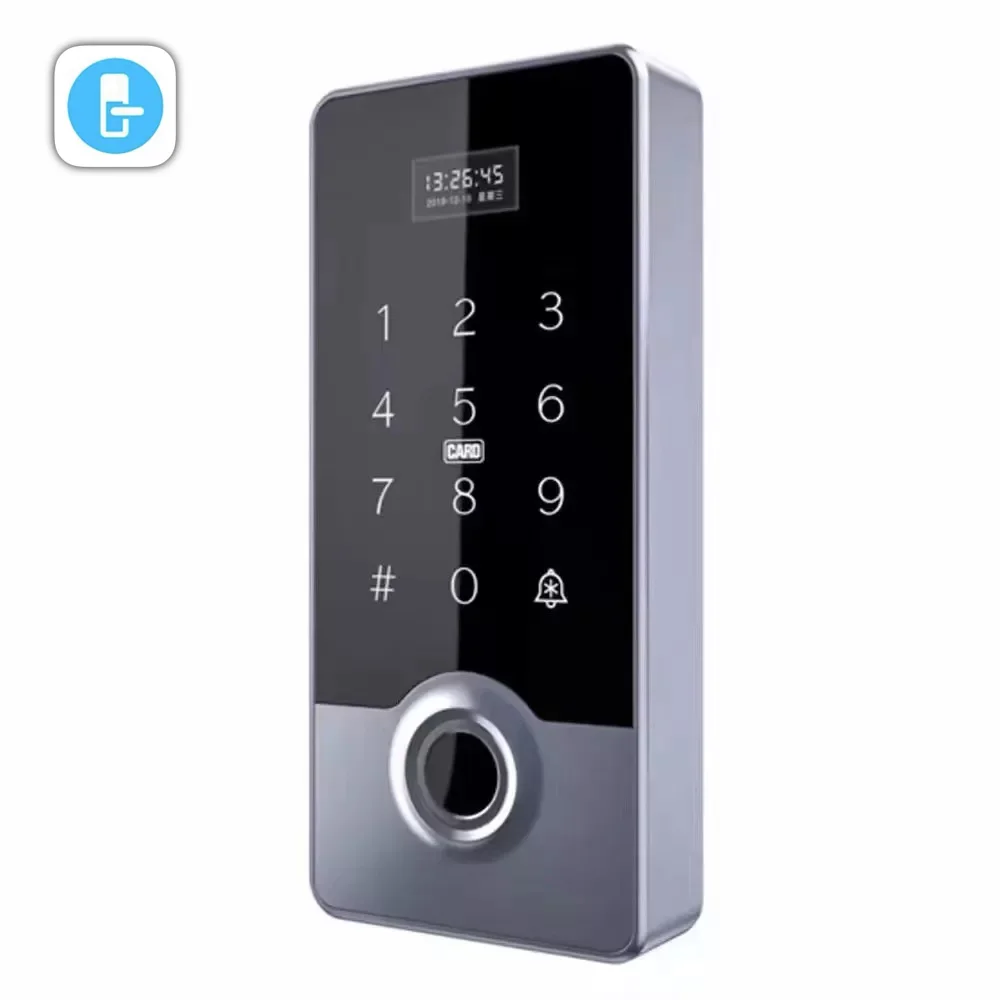 Best seller smart access control machine with fingerprint keypads passwords IC card APP