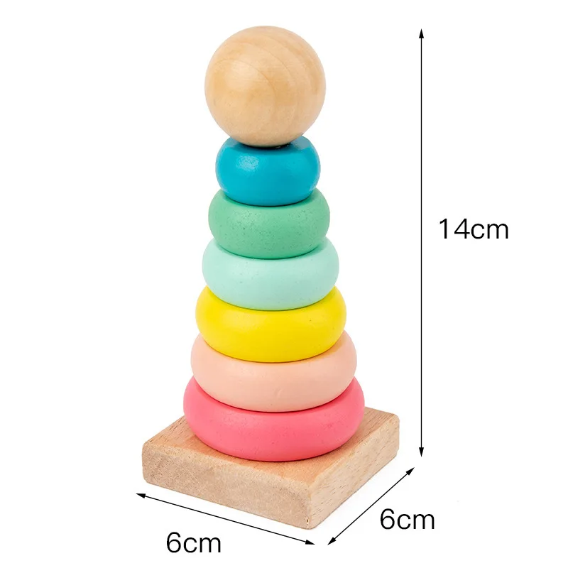 New Design Children Kids intelligence Educational Wooden Building Blocks Toys.