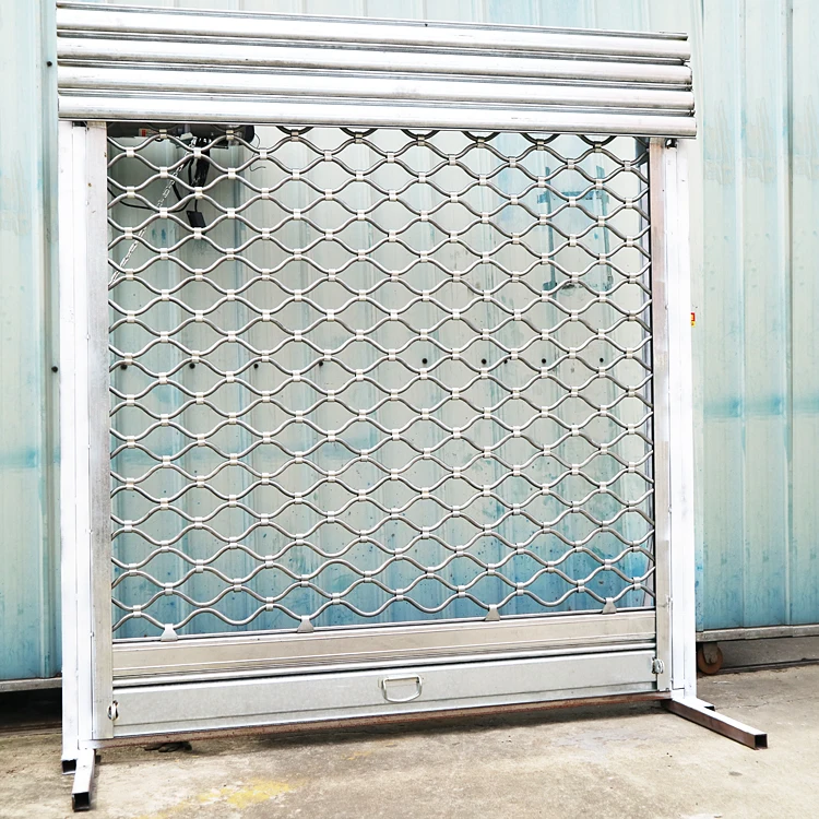 Africa Southeast Asia manual mall roller shutter door,shop roll up shutter gate,rolling shutter door