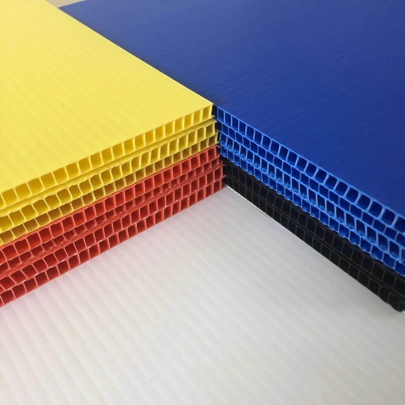 TOME 3mm PP Hollow sheets Corrugated PP Hollow Comb Sheet