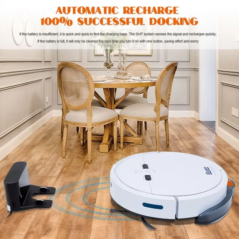 2021 пылесосов автоматический мокрой и сухой уборки Aspirapolvere сладкий швабра с водяным баком ультра тонкий умный робот
