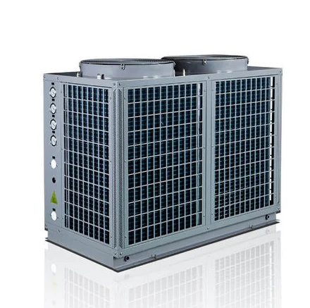 Air Source Heat Pump Hot Water Heat Pump Black Galvanized Sheet Freestanding Monoblok 7 Titanium Heat Exchanger R32