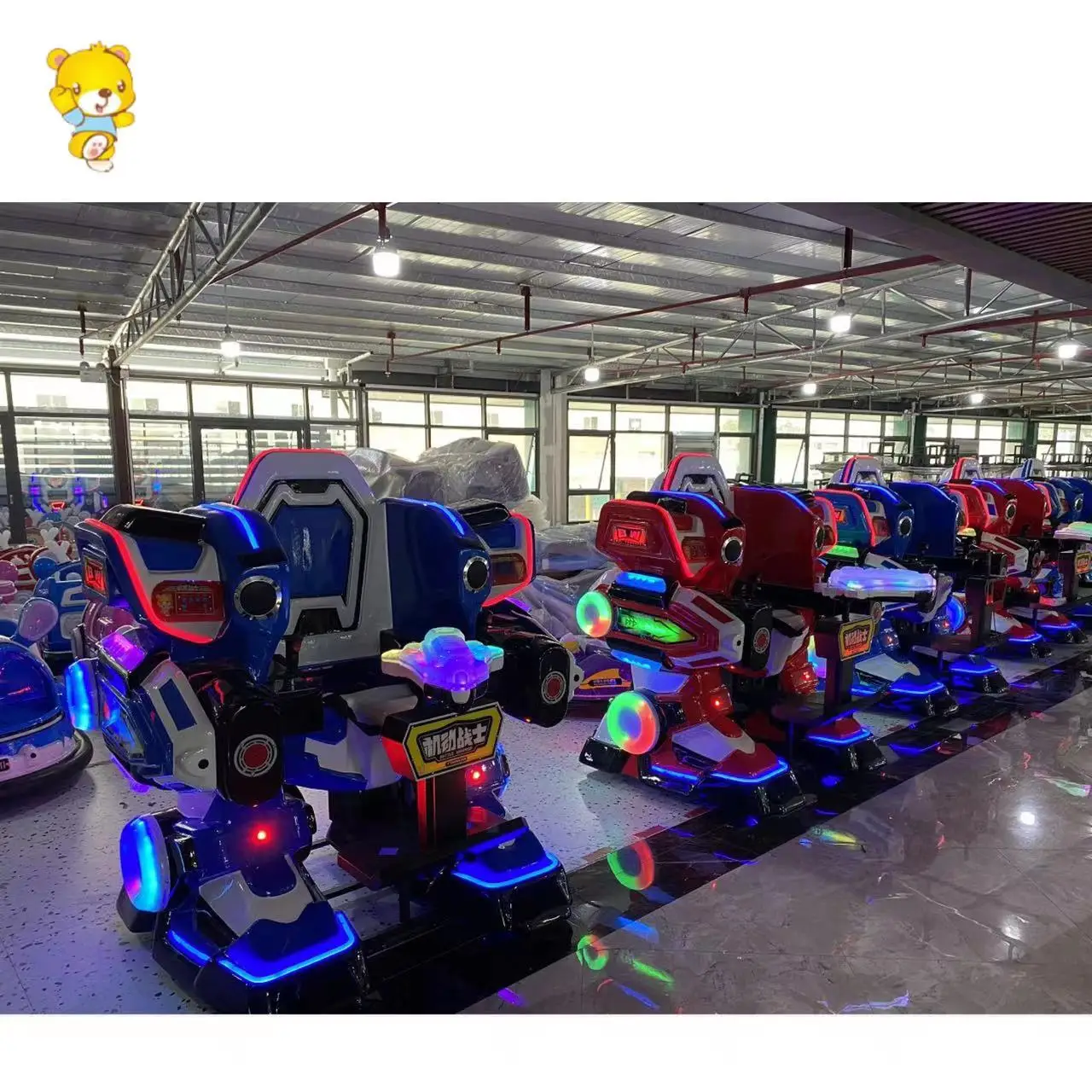 Haojile Amusement Equipment Battel Walking Robot Indoor And Outdoor Playground Kids Game For Sale