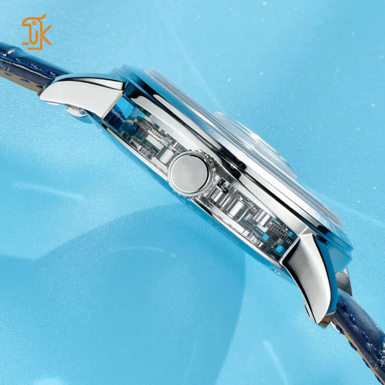 Custom ODM Working Flying Tourbillion Mechanic Watch Automatic Skeleton Men Luxury High end personalised PendulumWrist Watch