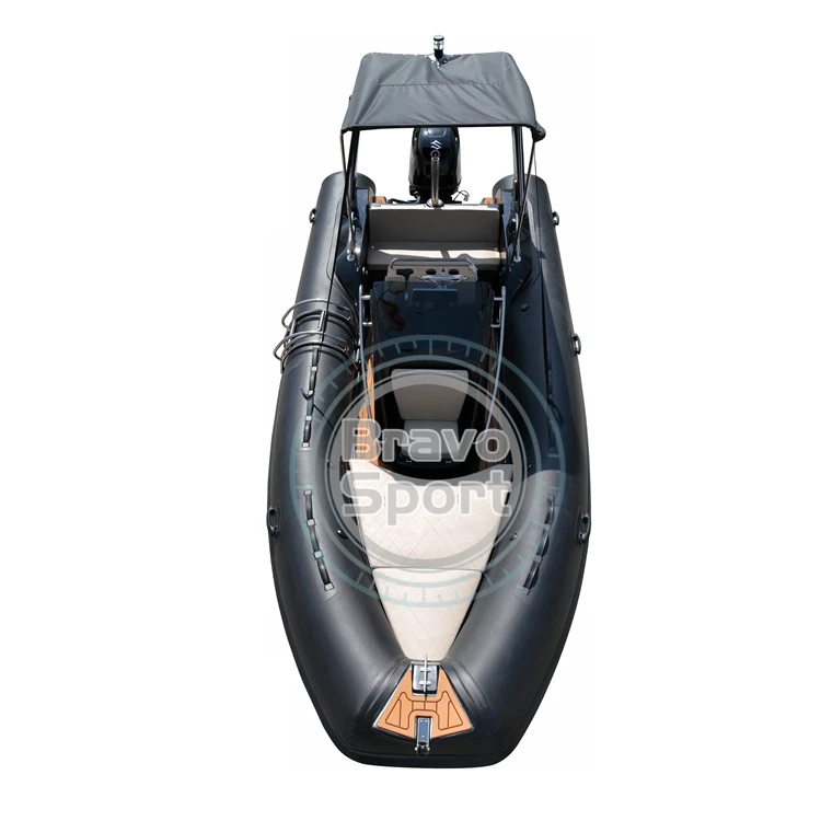 20ft 5.8m New Model RIB580 with Teak Floor Hypalon Rigid Inflatable Rib 10 Person Motor Boat