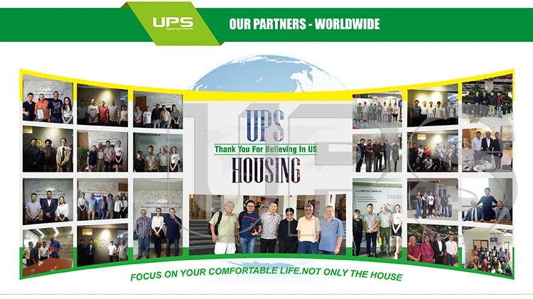 UPS 2 Story Pre Assembled House Modern Prefab Resort Villa Factory Price Supplier